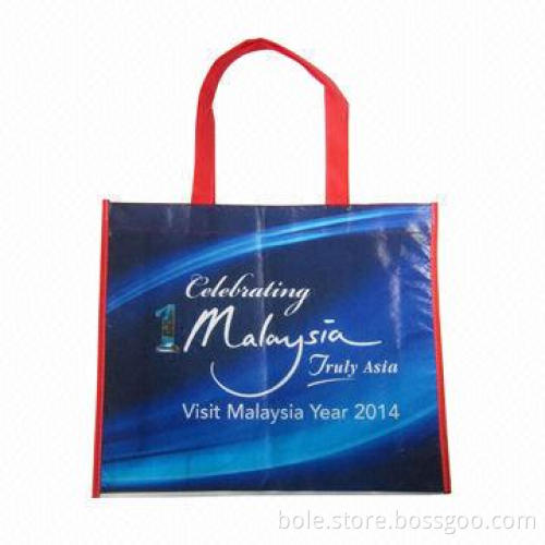 Laminated non Woven Bag, Promotion Shopping Bag, Various Sizes and Color are Available